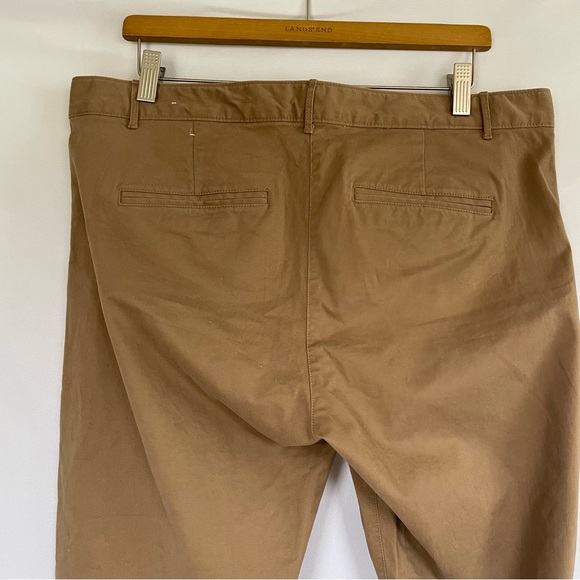 Khakis by GAP Tan Brown Chino cotton pants skinny mini size 14 light brown - Picture 11 of 12